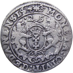 Zygmunt III Waza, ort 1625, Gdańsk, PR●