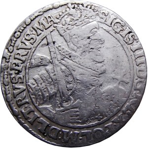 Sigismund III Vasa, ort 1621, Bromberg, PRVS:MA, RARE