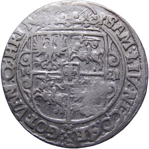 Zygmunt III Waza, ort 1621, Bydgoszcz LIT, PRVS:MAS