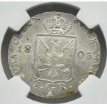 Niemcy, Prusy, Fryderyk, 4 grosze 1803 A, Berlin, NGC MS62+