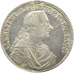 Německo, Brunšvik-Lüneburg, Karel I., 2/3 tolaru (gulden) 1764 I.D.B.