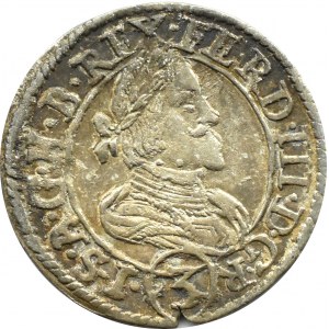 Österreich, Ferdinand II, 3 krajcars 1637, Graz