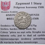 Sigismund I the Old, half-penny 1508, Cracow (4)