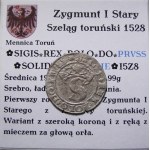 Zygmunt I Stary, szeląg 1528, Toruń (11)