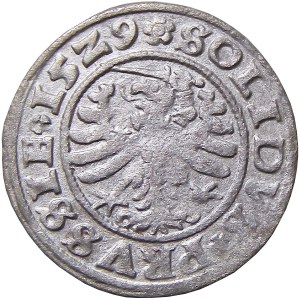 Zikmund I. Starý, šilink 1529, Toruň BEAUTIFUL (12)