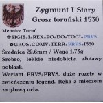 Zygmunt I Stary, grosz 1530, Toruń (20)