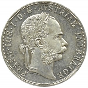 Austria-Hungary, Franz Joseph I, 2 florins 1885, Vienna
