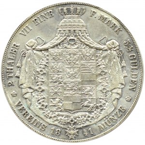 Niemcy, Prusy, Fryderyk Wilhelm IV, 2 talary 1841 A, Berlin