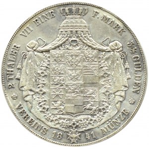 Germany, Prussia, Frederick William IV, 2 thalers 1841 A, Berlin