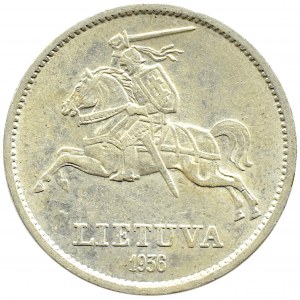 Litva, princ Vytautas, 10 litů 1936, Kaunas, UNC