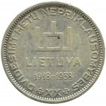 Litwa, Prezydent Smetona, 10 litów 1938, Kowno, piękny!