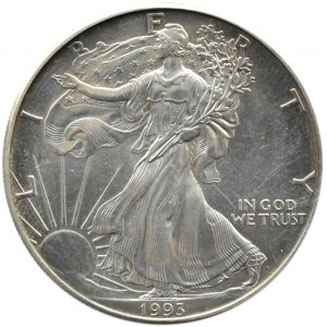 USA, Liberty (Eagle), $1 1993, Philadelphia