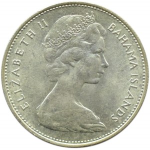 Bahamy, Elżbieta II, dolar 1966, UNC