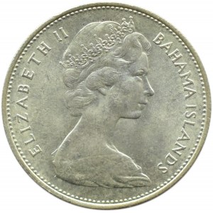 Bahamas, Elizabeth II, Dollar 1966, UNC