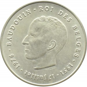 Belgie, Baldwin, 250 franků 1976 - francouzská verze, Brusel