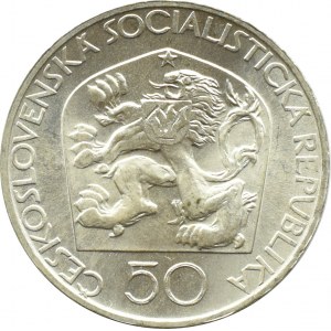 Tschechoslowakei, 50 Kronen 1973, Jungmann, Kremnica, UNC