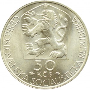 Czechoslovakia, 50 crowns 1977, Kollar, Kremnica, UNC