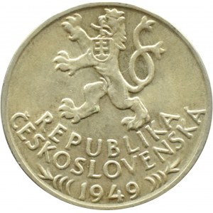 Czechosłowacja, 100 koron 1949, Górnicze prawa, Kremnica, UNC