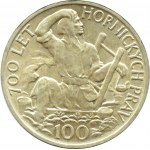 Czechosłowacja, 100 koron 1949, Górnicze prawa, Kremnica, UNC