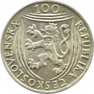 Tschechoslowakei, 100 Kronen 1951, Gottwald, Kremnica, UNC