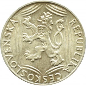 Czechosłowacja, 100 koron 1948, Niepodległość, Kremnica, UNC