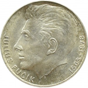 Československo, 100 korún 1978, Fučík, Jablonec nad Nisou, UNC