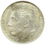 Czechosłowacja, 100 koron 1978, Fucik, Jablonec nad Nysą, UNC