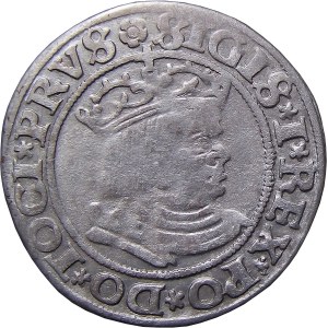 Zygmunt I Stary, grosz 1530, Toruń BARDZO ŁADNY (21)