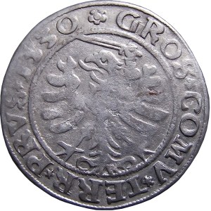 Sigismund I. der Alte, Pfennig 1530, Toruń SEHR GUT (21)