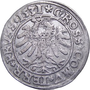 Sigismund I the Old, 1531 penny, Toruń BAD (22)