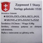 Zygmunt I Stary, szeląg 1532, Gdańsk (33)