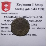 Zygmunt I Stary, szeląg 1532, Gdańsk (33)