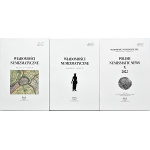 Numismatic News 207-210 (2019, 2020, 2022), set of 3 pieces