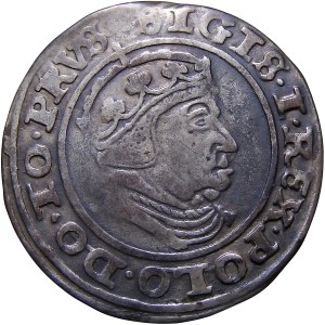 Zygmunt I Stary, grosz 1540, Gdańsk PRVS BARDZO ŁADNY (47)