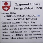 Zikmund I. Starý, šilink 1530, Elbląg (49)