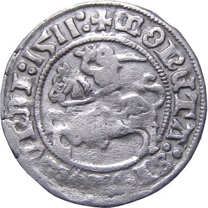Sigismund I. der Alte, halber Pfennig 1511, Vilnius RARE (56)