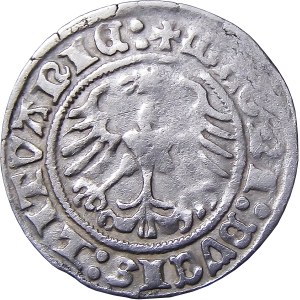 Sigismund I. der Alte, halber Pfennig 1511, Vilnius RARE (56)