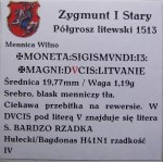 Zikmund I. Starý, půlgroše 1513, Vilnius VELMI ZRADKÉ (58)