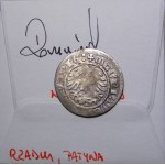 Sigismund I. der Alte, halber Pfennig 1518, Vilnius SICISMVNDI RZADKI (61)