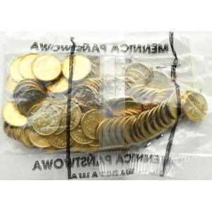 Poland, Third Republic, 1 penny 1993, bank mint bag
