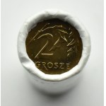 Poland, Third Republic, 2 pennies 1997, Warsaw, bank roll
