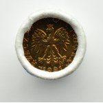 Polska, III RP, 1 grosz 1991, Warszawa, rolka bankowa