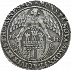 Wladyslaw IV Vasa, thaler 1640, Torun, rare vintage