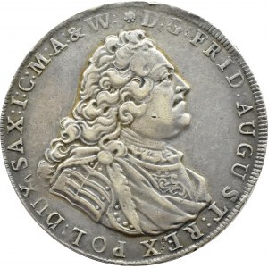 August III Sas, talar 1737 FWôF, Drezno