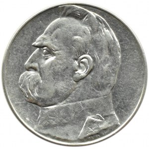 Polen, Zweite Republik, Józef Piłsudski, 5 Zloty 1935, Warschau