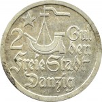 Freie Stadt Danzig, Koga, 2 Gulden 1923, Utrecht