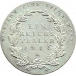 Niemcy, Prusy, Fryderyk Wilhelm III, talar 1816 A, Berlin