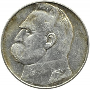 Polska, II RP, Józef Piłsudski 10 złotych 1935, Warszawa