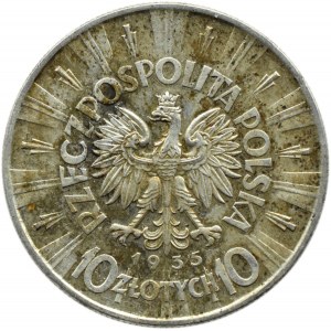 Polen, Zweite Republik, Józef Piłsudski 10 Zloty 1935, Warschau