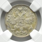 Russland, Nikolaus II, 15 Kopeken 1914, St. Petersburg, NGC MS66
